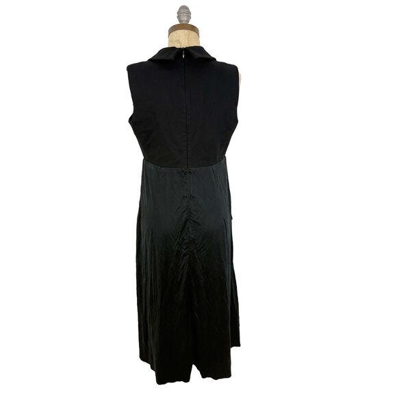 EMILIA GEORGE Meghan Maternity Dress M Black Mixed Media Formal EUC B86 - Picture 4 of 7